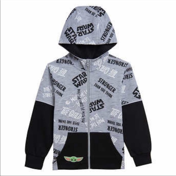 Star Wars Kids 3 piece Set size 5T Boy Hoodie pants Shirt - Picture 3 of 12